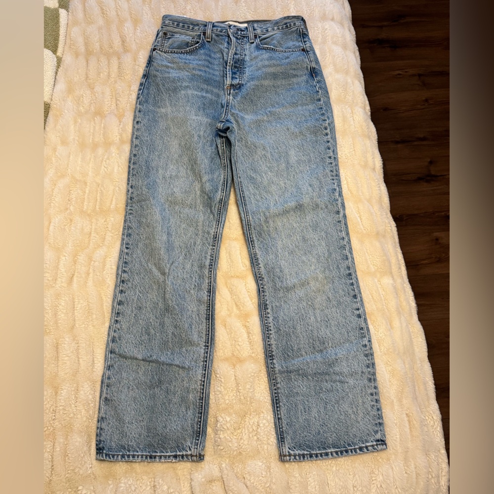 Aritzia Denim Forum The Joni High Rise Loose Jeans